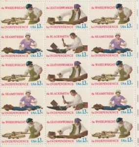 26 Ct #1717-201977 13c Skilled Hands for IndependenceBicentennial Series - Picture 1 of 3