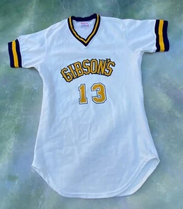 Vintage RARE Wilson Gibson's #13 Baseball Jersey Men's Size 44. - Picture 1 of 8
