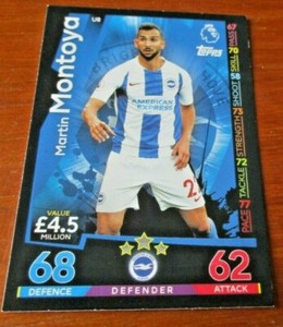 Match Attax 2018/19 Card - Brighton Hove Albion Beram Kayal