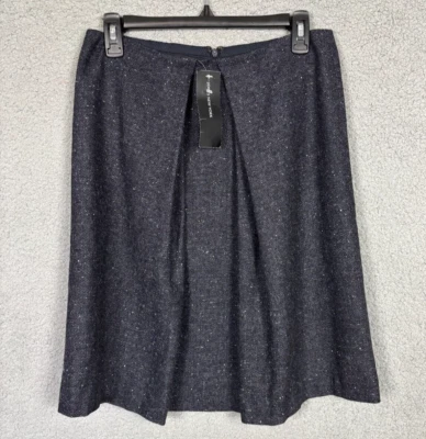 Falda corta plisada para mujer Jones New York gris carbón talla 4 nueva con etiquetas. Foto 1 de 4