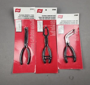 Lisle Connector Pliers 37960 37980 37990 Electrical Disconnect Pliers Mechanic - Foto 1 di 5