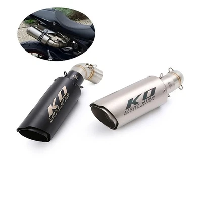 Silenciador de tubo medio sistema escape tubo 51 mm Slip On para Ducati Monster 696 796 795 1100 Foto 1 de 4