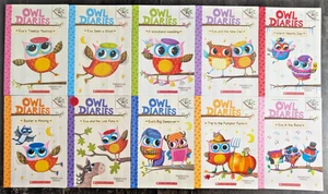 10 Lot OWL DIARIES Series Rebecca Elliott 1-6,8,9,11,17 Paperback Chapter Books - Picture 1 of 3