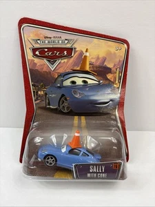 Disney Pixar Cars SALLY WITH CONE TWOC 2008 NIP #70 - Picture 1 of 10