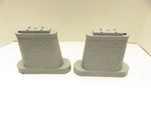 MTH TRAINS -RAILKING - TWO BRIDGE PIERS-  APPROX 6" TALL- EXC.- S8 - Picture 1 of 2