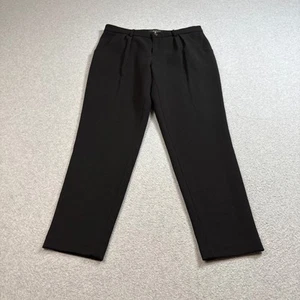 Peruvian Connection Pants Women 6 Black Slim Leg Stretch Dress Career Made USA - Picture 1 of 8