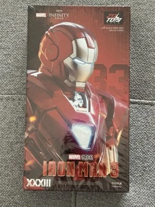 ZD Toys Marvel Iron Man 3 XVII 7" Action Figure 1/10 Scale SEALED - Picture 1 of 2