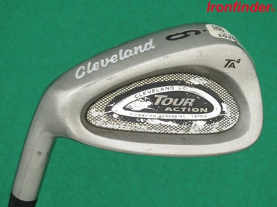 Cleveland Tour Action TA4 Single 9 Iron Steel Shaft Stiff Flex Mens LEFT HANDED - Image 1 of 4