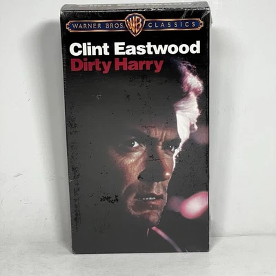 Dirty Harry VHS New Sealed  Clint Eastwood - Image 1 of 4