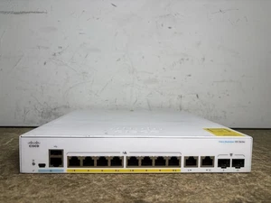 Cisco CBS350-8FP-2G 8 Port PoE Smart Eligible Switch - Picture 1 of 5
