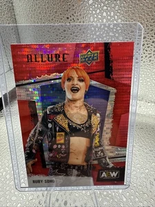 2022 Upper Deck Allure AEW Ruby Soho Red Rainbow Parallel #74 - Picture 1 of 6