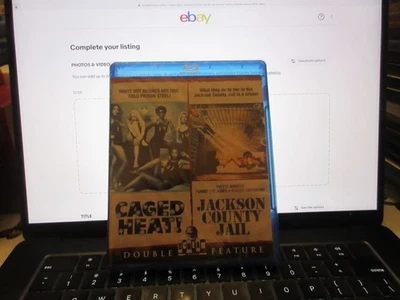 Caged Heat / Jackson County Jail Blu-ray Scream Factory Double Feature NEW Foto 1 de 3