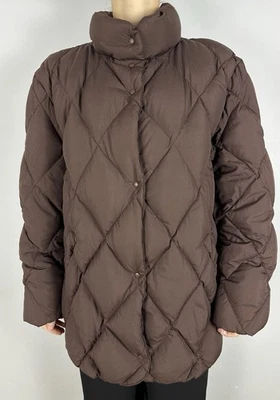 Moncler Гренобль винтажный 1980-х женщин коричневый вниз куртки размер 2 M/L - Изображение 1 из 4