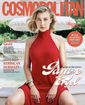 cosmopolitan Turkey 10 - Summer 2025 Gamze Erçel - Kerimcan Durmaz - Image 1 of 4