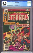 The Eternals #2 CGC 9.0 (1976) unpressed -1st Ajak & Celestials - Rare Key Comic