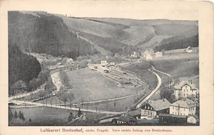 AK Luftkurort Breitenhof i. Erzg. Vorn rechts Anfang von Breitenbrunn Postkarte - Bild 1 von 2
