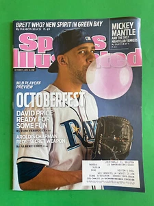 SPORTS ILLUSTRATED-OCT 11, 2010-DAVID PRICE/TAMPA BAY RAYS-MICKEY MANTLE 1957 - Picture 1 of 1