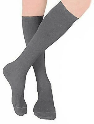 Compression Flight Socks Unisex Miracle Travel Anti Swelling Fatigue Support - Image 1 of 4
