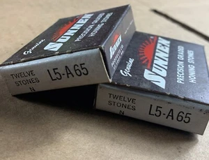 Sunnen L5-A65 stones lot Of 24 stones.  2 Packs Of 12 Stones Each - Picture 1 of 2