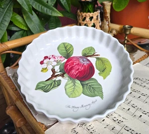 Portmeirion flan quiche pie dish The hoary morning apple 23 cm - Imagen 1 de 11