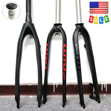 MTB Rigid Fork 26/27.5/29" Bike 1-1/8" Straight/Tapered QR Aluminum/Carbon Fork