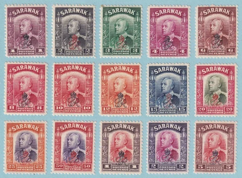 SARAWAK 159 - 1763  MINT HINGED OG * SET - NO FAULTS VERY FINE! - R461 Cover