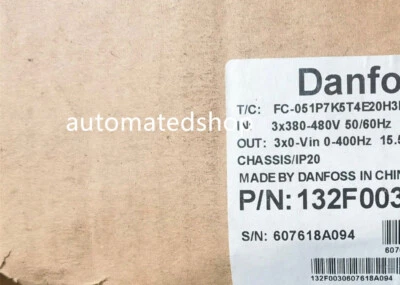FC-051P7K5T4E20H3BXCXXXSXXX Danfoss FC051 series inverter brand new - Image 1 of 2
