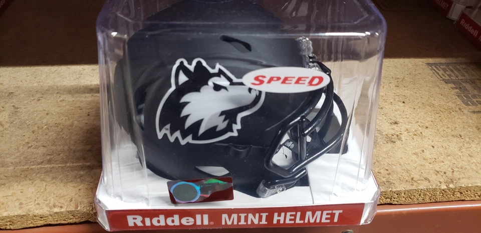 NORTHERN ILLINOIS  HUSKIES  SPEED  MINI HELMET RIDDELL NEW IN BOX - Image 1 of 4