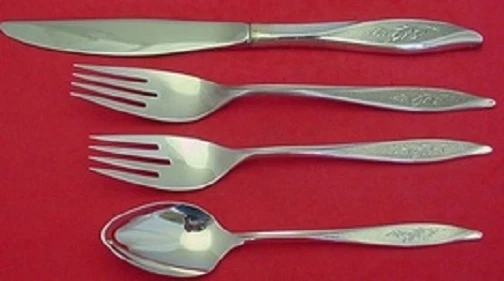 First Frost By Oneida Sterling Silver Regular Setting(s) 4-Piece - Image 1 of 1