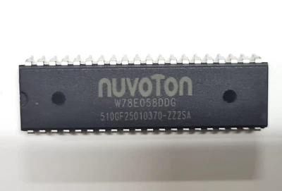 10Pcs.Nuvoton W78E058DDG DIP40 W78E058 MICROCONTROLLER - Image 1 of 2