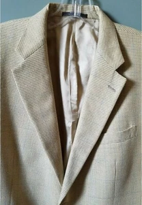 Chaqueta Deportiva De Colección Austin Reed Inglaterra Houndstooth Traje Abrigo Bazer Talla 42 S - Imagen 1 de 5
