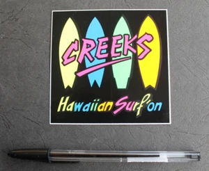 Autocollant / Sticker - CREEKS - Hawaiian Surf'on - Picture 1 of 2