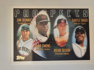 1996 Topps Prospects Jim Bonnici Billy Owens Rickie Sexson Daryle Ward #425