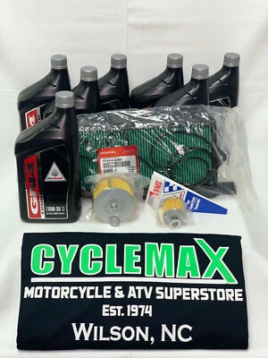 Honda Pioneer 1000 2016-2021 OEM kit de cambio de aceite con filtro de aire (se adapta a 2016-2023) Foto 1 de 2