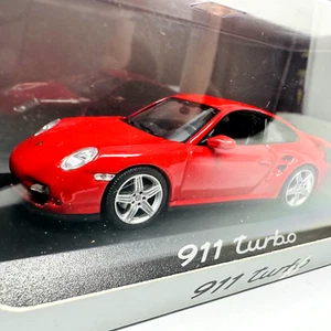 Minichamps 1/43 Porsche 911 turbo 997 rot WAP02013116 Dealer Box - Picture 1 of 5