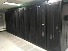 AR2101BLK & AR2100 42U APC Server Cabinets, Front Door No sides w/ 2 AP7651 PDUs