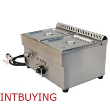 2-Pan LP Gas Food Warmer(with Pressure Relief Valve) Desktop Food Warmer 190305