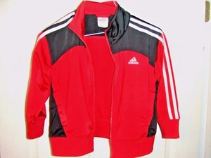 ADIDAS WARM UP JACKE MUSS REISSVERSCHLUSS ERSETZT WERDEN GRÖSSE 5 R - Bild 1 von 7