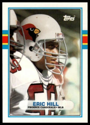 1989 Topps Traded #87T Eric Hill Phoenix Cardinals - Image 1 of 2