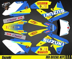 MX Decal Kit For Suzuki RM-Z - Blue - Picture 1 of 1