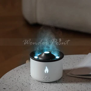 Essential Oil Diffuser Jellyfish Flame Air Humidifier Cool Mist Sprayer 360mL - Picture 1 of 18