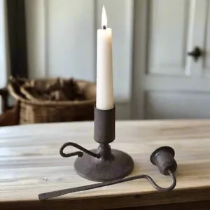 Candelabro y amortiguador primitivo de cámara de granja - Imagen 1 de 3