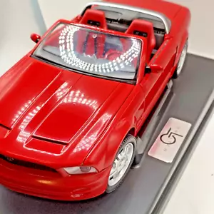 2002 Red Ford Mustang GT Concept Convertible 1:18 Diecast Model Beanstalk Group - Picture 1 of 19