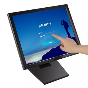 17" 17 Inch Touch Screen POS LCD TouchScreen Monitor Retail Kiosk Restaurant Bar - Picture 1 of 15