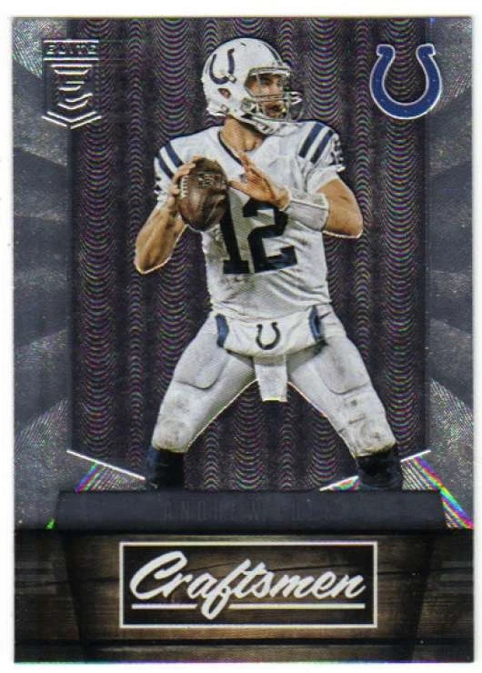 2016 Panini Donruss Elite Football Craftsmen #9 Andrew Luck Colts - Image 1 of 1