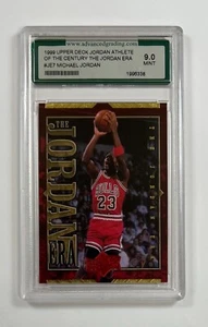 1999 Upper Deck #JE7 Michael Jordan AGS 9 Mint GC38-6338 - Picture 1 of 2