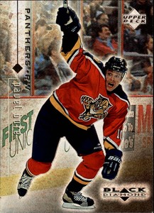 1998-99 Black Diamond Panthers Hockey Card #37 Pavel Bure