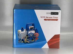 VIVO Home 4CFM Vacuum Pumo Manifold Gauge Set - Picture 1 of 2