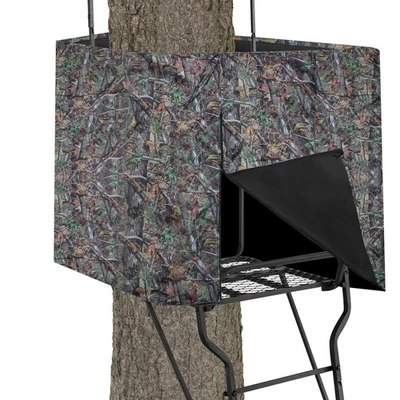 Deer Hunting Tree Stand Blind Cover, 93" X 35" Hunting Treestand Camo Blind Cove - Image 1 of 4