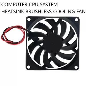80x80x10mm PC Computer CPU System Heatsink Brushless Cooling Fan 8010 5V - 24V - Afbeelding 1 van 6